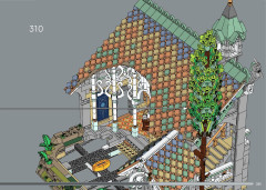 LEGO 10316 instructions page 261 – build guide