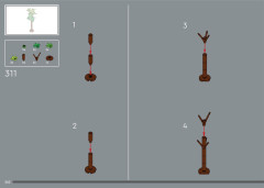 LEGO 10316 instructions page 262 – build guide