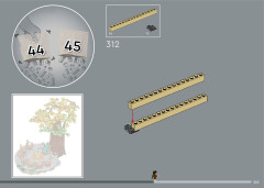 LEGO 10316 instructions page 265 – build guide