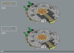 LEGO 10316 instructions page 282 – build guide
