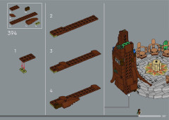 LEGO 10316 instructions page 307 – build guide