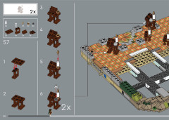 LEGO 10316 instructions page 50 – build guide