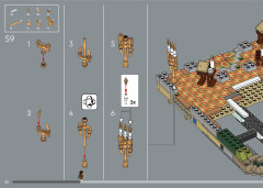LEGO 10316 instructions page 52 – build guide