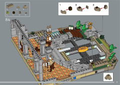 LEGO 10316 instructions page 77 – build guide