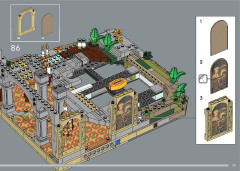 LEGO 10316 instructions page 79 – build guide