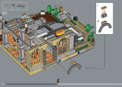 LEGO 10316 instructions page 82 – build guide