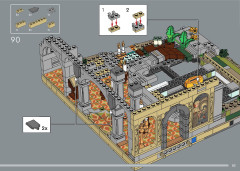 LEGO 10316 instructions page 83 – build guide