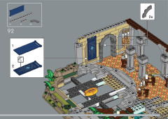 LEGO 10316 instructions page 85 – build guide