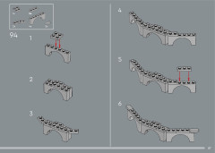 LEGO 10316 instructions page 87 – build guide