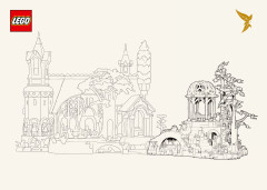 LEGO 10316 instructions page 1 – build guide