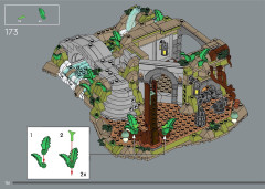 LEGO 10316 instructions page 126 – build guide