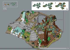 LEGO 10316 instructions page 129 – build guide