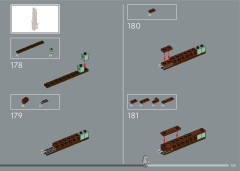 LEGO 10316 instructions page 133 – build guide