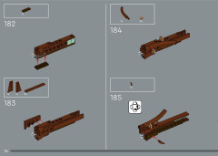 LEGO 10316 instructions page 134 – build guide