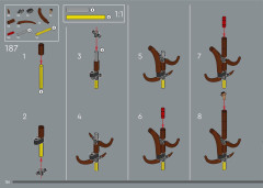 LEGO 10316 instructions page 136 – build guide