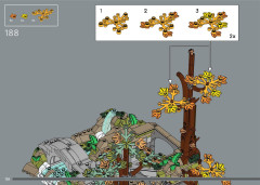 LEGO 10316 instructions page 138 – build guide