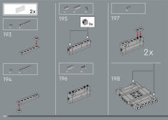 LEGO 10316 instructions page 142 – build guide