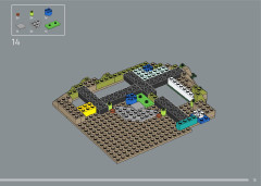 LEGO 10316 instructions page 15 – build guide