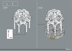 LEGO 10316 instructions page 159 – build guide