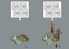 LEGO 10316 instructions page 3 – build guide