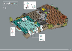 LEGO 10316 instructions page 33 – build guide