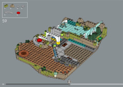 LEGO 10316 instructions page 50 – build guide