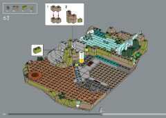 LEGO 10316 instructions page 54 – build guide
