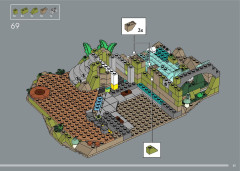 LEGO 10316 instructions page 61 – build guide