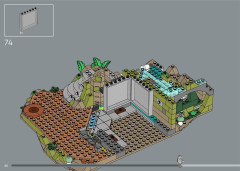 LEGO 10316 instructions page 66 – build guide