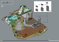 LEGO 10316 instructions page 72 – build guide