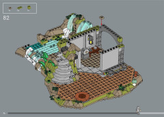 LEGO 10316 instructions page 74 – build guide