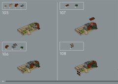 LEGO 10316 instructions page 84 – build guide