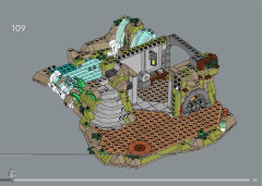 LEGO 10316 instructions page 85 – build guide