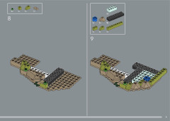 LEGO 10316 instructions page 9 – build guide