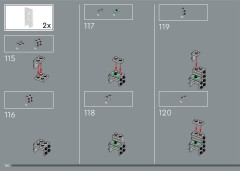 LEGO 10316 instructions page 100 – build guide