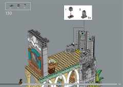 LEGO 10316 instructions page 105 – build guide