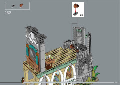 LEGO 10316 instructions page 107 – build guide
