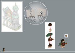 LEGO 10316 instructions page 12 – build guide