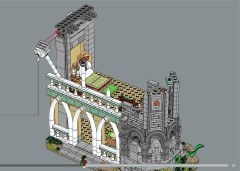 LEGO 10316 instructions page 121 – build guide