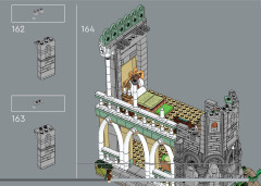 LEGO 10316 instructions page 127 – build guide