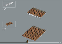 LEGO 10316 instructions page 129 – build guide