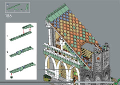 LEGO 10316 instructions page 145 – build guide