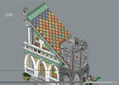 LEGO 10316 instructions page 153 – build guide