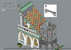LEGO 10316 instructions page 154 – build guide