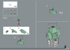 LEGO 10316 instructions page 173 – build guide