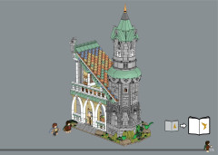 LEGO 10316 instructions page 175 – build guide