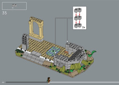 LEGO 10316 instructions page 44 – build guide