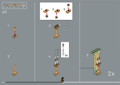 LEGO 10316 instructions page 54 – build guide