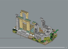 LEGO 10316 instructions page 55 – build guide