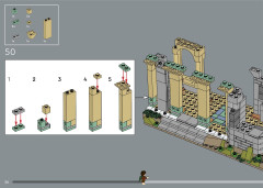 LEGO 10316 instructions page 56 – build guide